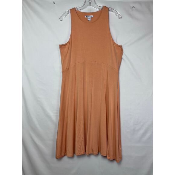 Athleta Women's Size Large Peach Santorini Thera Athleisure Summer Dress 531173 - Picture 1 of 8